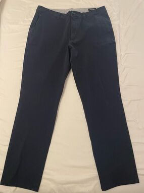 Bonobos Men's Navy Straight-Leg Dress Pants